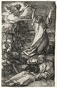 Christ on the Mount of Olives by Albrecht Dürer (German, 1471–1528)