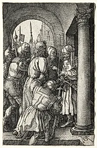 Christ Taken before Pilate by Albrecht Dürer (German, 1471–1528)