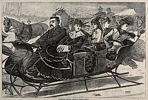 Christmas Belles by Winslow Homer (American, 1836–1910)