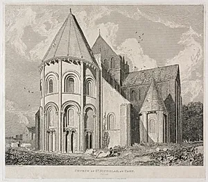 Church of St. Nicholas, at Caen by John Sell Cotman (British, 1782–1842)
