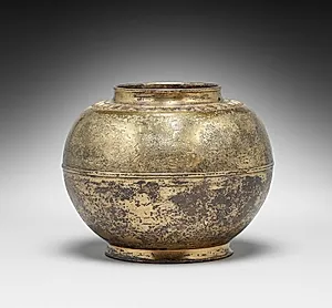 Cinerary Urn with Amida’s Pure Land by Unknown Artist