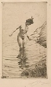 Circles of Water II by Anders Zorn (Swedish, 1860–1920)