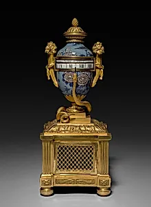 Clock for a Garniture Set by Unknown Artist