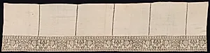 Cloth with Border of Peacocks and Vegetation by Unknown Artist