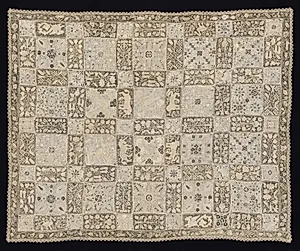 Cloth with Unicorns, Dragons, Other Animals, and Floral Patterns by Unknown Artist