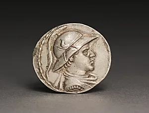 Coin of Eukratides I by Unknown Artist