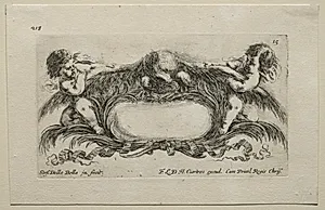Collection of Various Caprices and New Designs of Cartouches and Ornaments:  No 15 by Stefano Della Bella (Italian, 1610–1664)