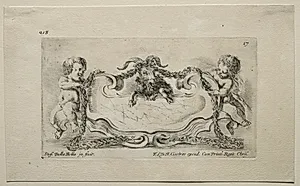 Collection of Various Caprices and New Designs of Cartouches and Ornaments:  No 17 by Stefano Della Bella (Italian, 1610–1664)