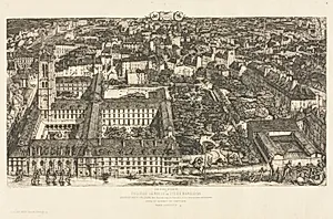 College Henri IV by Charles Meryon (French, 1821–1868)