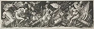 Combats and Triumphs by Etienne Delaune (French, 1518/19-c. 1583)
