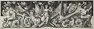 Combats and Triumphs by Etienne Delaune (French, 1518/19-c. 1583)