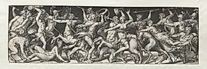Combats and Triumphs No. 8 by Etienne Delaune (French, 1518/19-c. 1583)