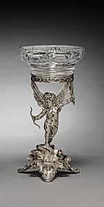 Compote and Stand by House of Fabergé (Russian, 1842–1918)