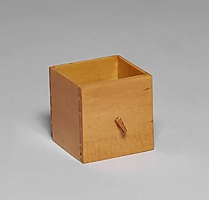 Concealed Drawer for a Globe Work Table (Globustisch) by Unknown Artist