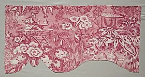 Copperplate Printed Textile by Unknown Artist