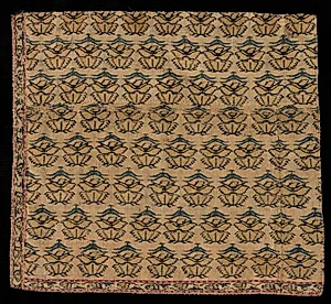 Corner Fragment of a Shawl by Unknown Artist