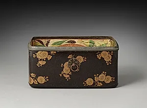 Cosmetics Box with Chrysanthemums (base) by Unknown Artist