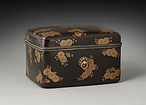 Cosmetics Box with Chrysanthemums by Unknown Artist