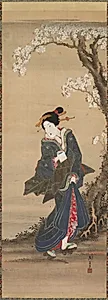 Courtesan by Ikeda Eisen (Japanese, 1790–1848)