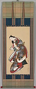 Courtesan by Kaigetsudō Doshin (Japanese, active 1711–1736)