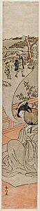 Courtesan Dreaming of her Childhood by Suzuki Harunobu (Japanese, 1724–1770)