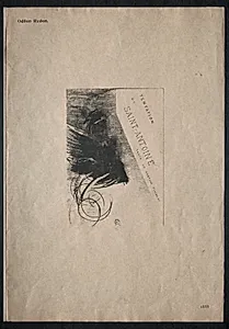 Cover by Odilon Redon (French, 1840–1916)