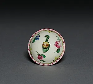 Cover for a Custard Cup (pot à jus)