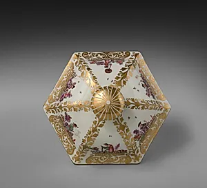 Cover for a Vase by Meissen Porcelain Factory (German, est. c. 1710)