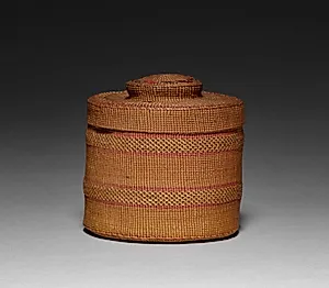 Covered Basket by Unknown Artist