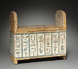 Covered Box and Shawabtys of Ditamenpaankh by Unknown Artist