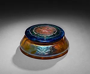 Covered Box by Louis Comfort Tiffany (American, 1848–1933)