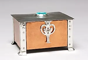 Covered Box by A. Edward Jones (British, 1878–1954)