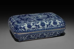 Covered Box with Dragons by Unknown Artist