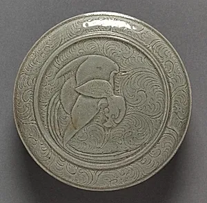 Covered Box: Yue Ware (lid) by Unknown Artist
