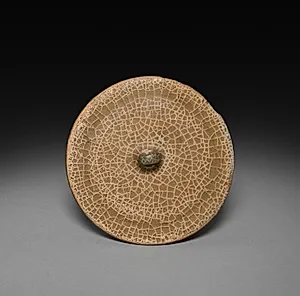 Covered Flat Jar (lid) by Unknown Artist