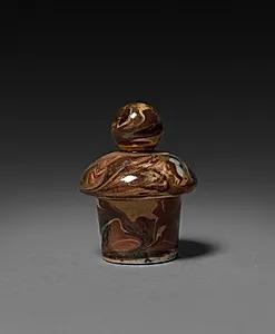 Covered for an Agateware Vase by Wedgwood and Bentley (British, Staffordshire, 1769–1780)