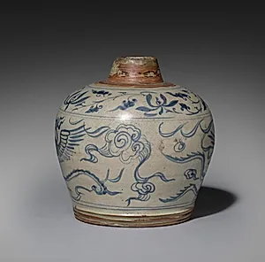 Covered Jar by Unknown Artist