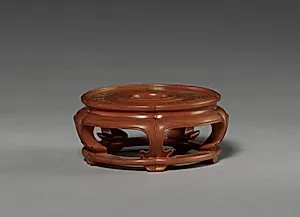 Covered Jar (stand) by Unknown Artist