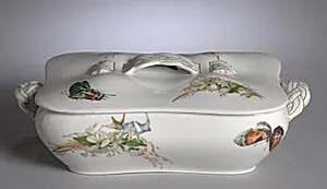Covered Vegetable Bowl by Unknown Artist