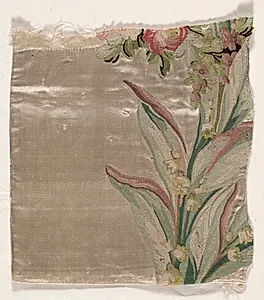 Coverlet Fragment by Philippe de Lasalle (French, 1723–1805)