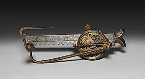 Cranequin with Arms of Elector Augustus I of Saxony by Unknown Artist