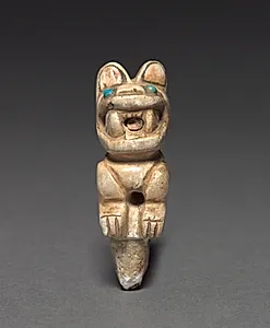 Crouching Feline by Unknown Artist