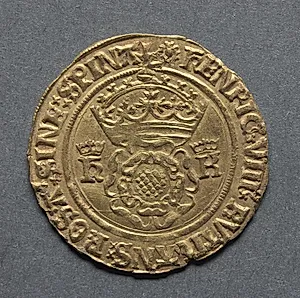 Crown of the Double Rose: Crowned Double Rose (obverse) by Unknown Artist