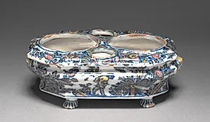Cruet Set by Héraud- LeRoy Factory (French)