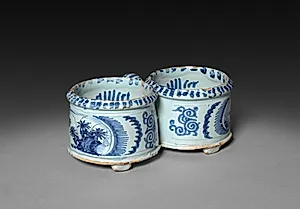 Cruet Stand by Nevers Factory (French)