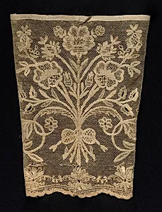 Cuff with Floral Vines by Unknown Artist