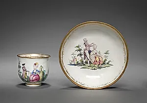 Cup and Saucer by Unknown Artist
