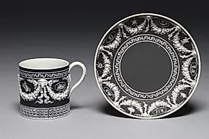Cup and Saucer by Wedgwood Factory (British)