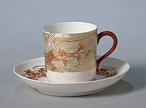 Cup and Saucer by M. Louise McLaughlin (American, 1847–1939)