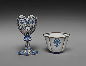 Cupholder (Zarf) and Cup  by Guyonnet (French)